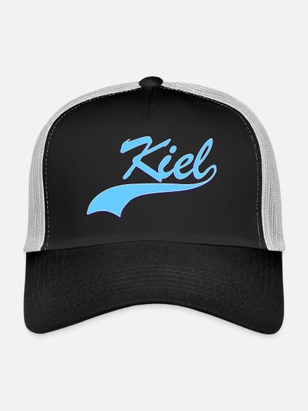 Kiel - Trucker Cap - Schwarz/Steingrau
