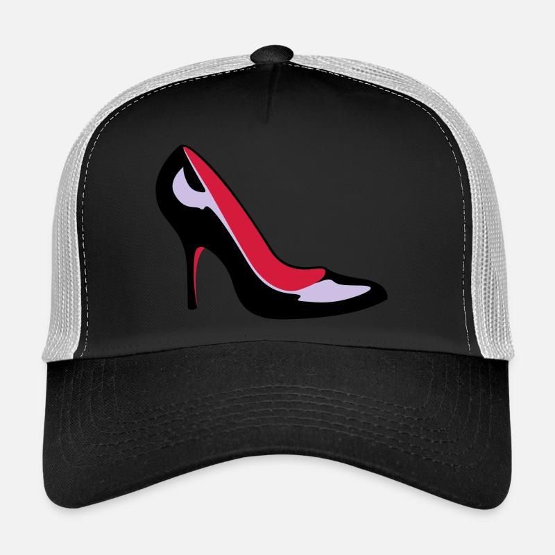 Shoe2 - Casquette trucker  - noir/gris pierre