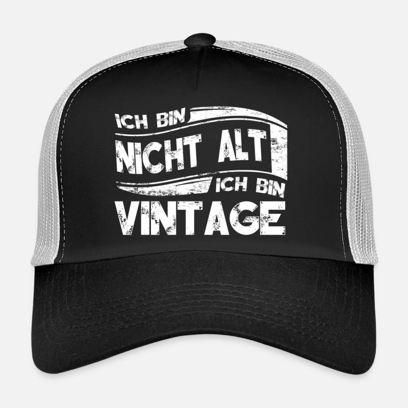 Ich bin Vintage Trucker Cap