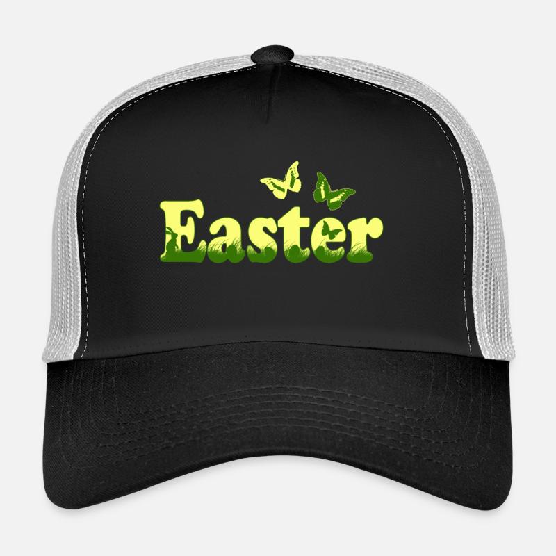 Easter - Trucker Cap - Schwarz/Steingrau