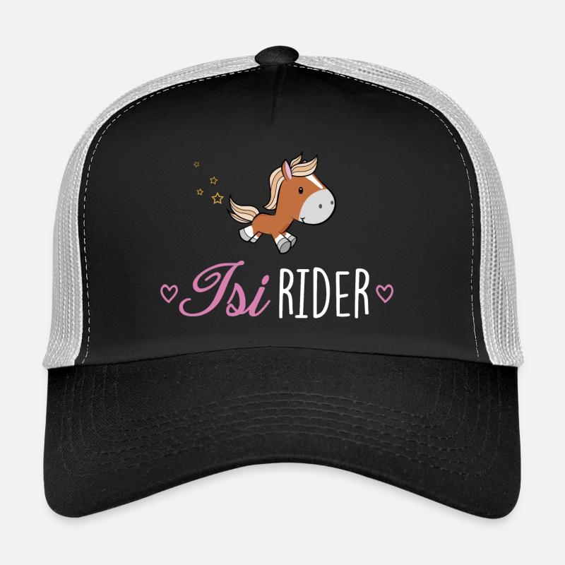 Isi Rider - Trucker Cap - Schwarz/Steingrau