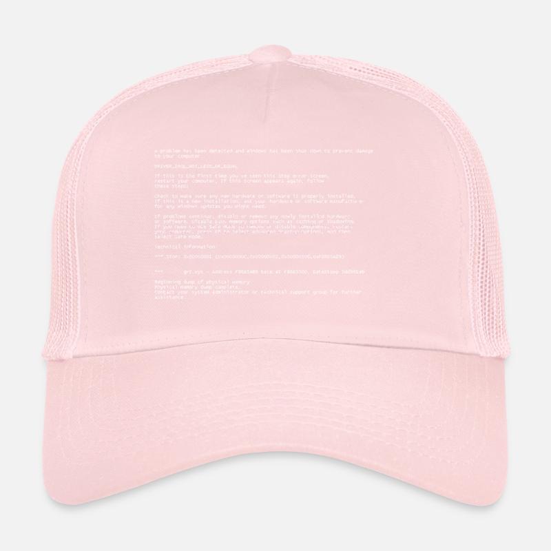 Blue Screen Trucker Cap