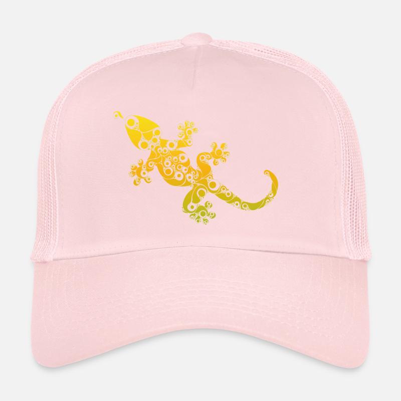 simple gecko Trucker Cap