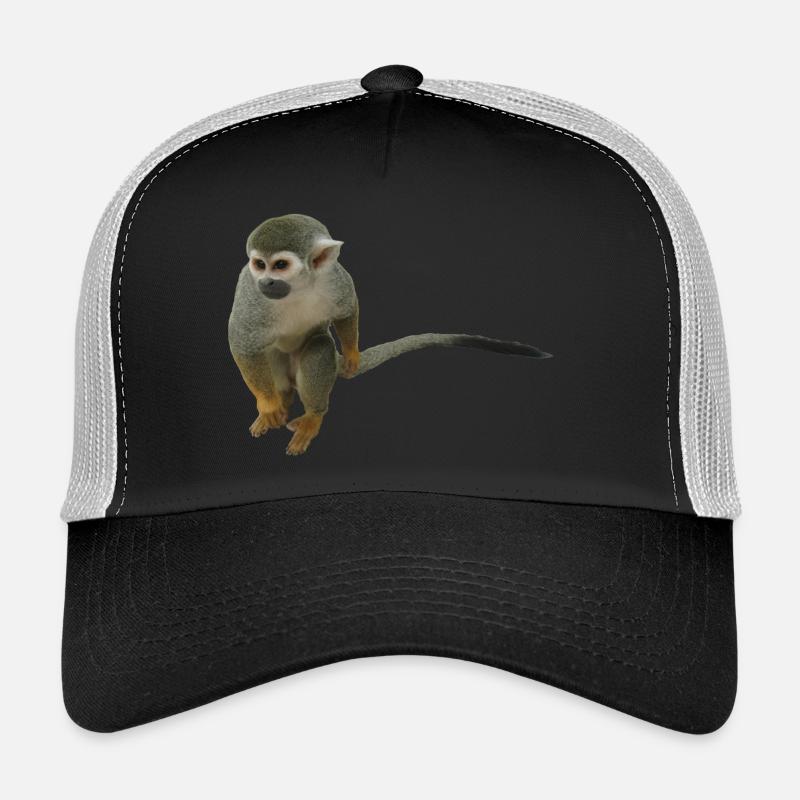 Affe - Trucker Cap - Schwarz/Steingrau