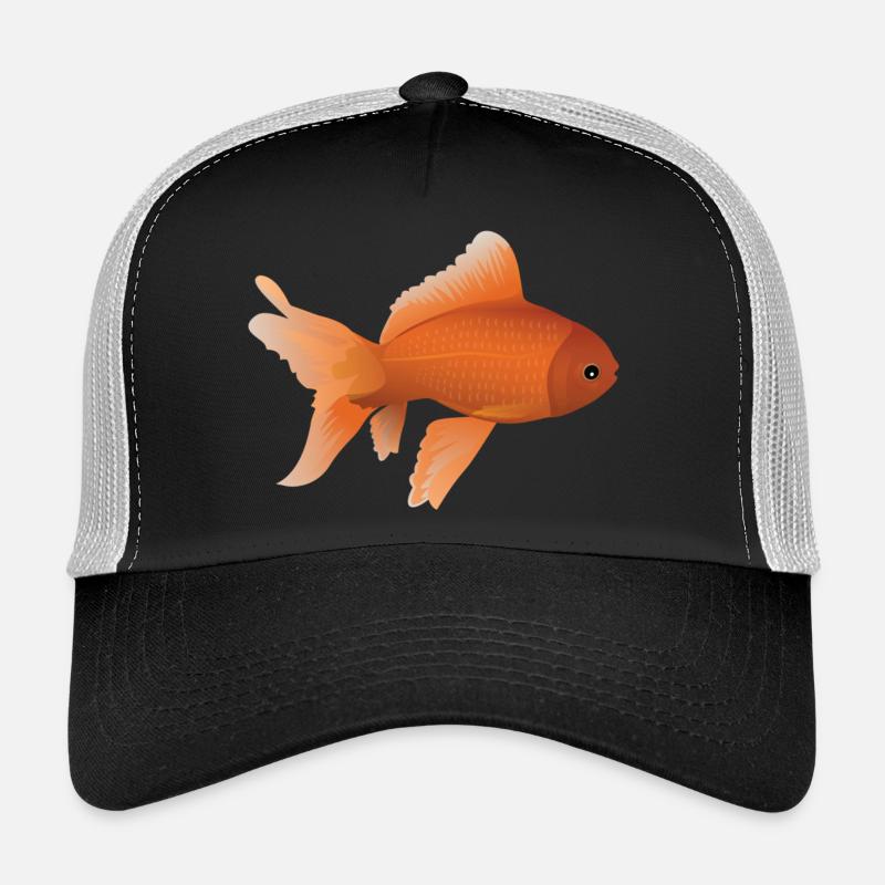 Goldfish - Trucker Cap - black/stone grey