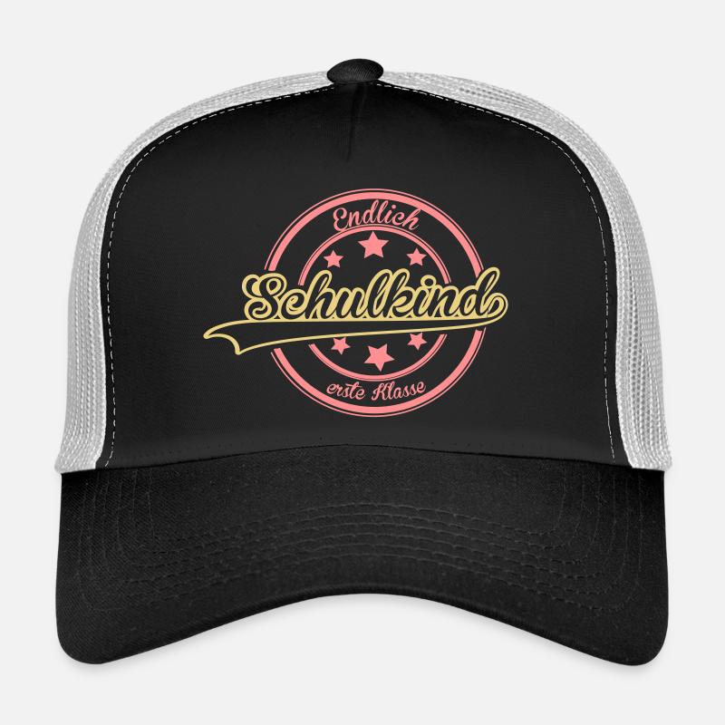 schulkind - Trucker Cap - Schwarz/Steingrau
