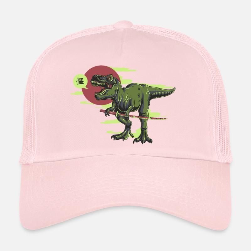 Samurai Rex Dinosaurier Trucker Cap