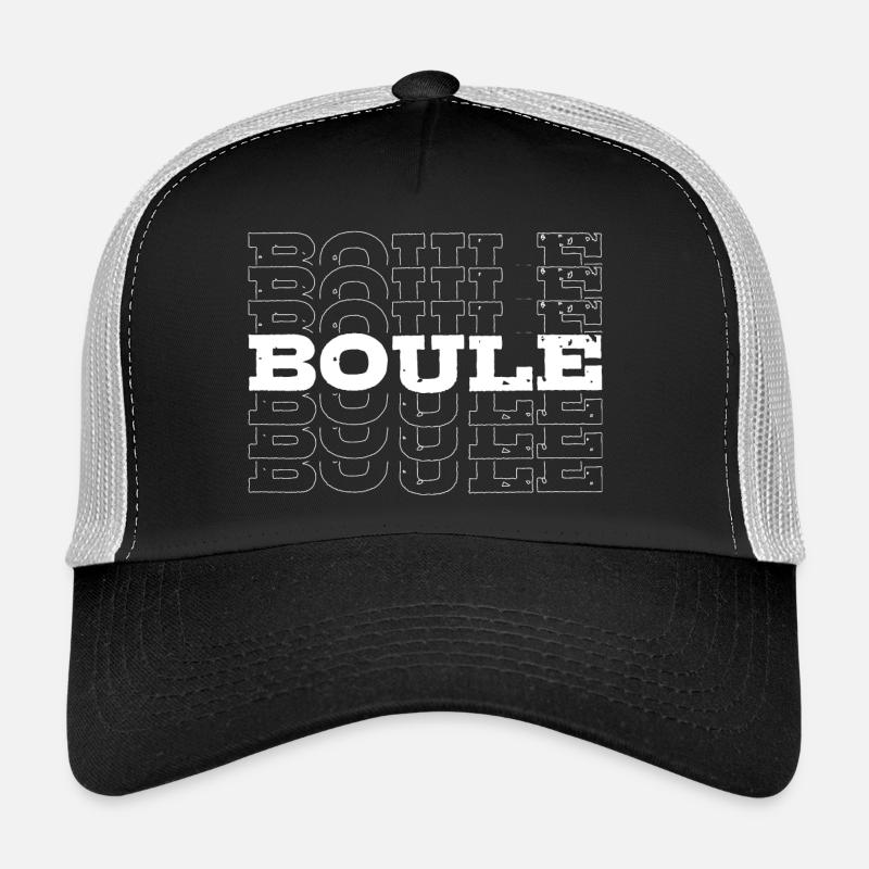 Boule Boulespieler Petanque Bouleplatz Spruch Trucker Cap