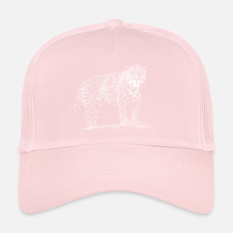 Léopard Casquette trucker 