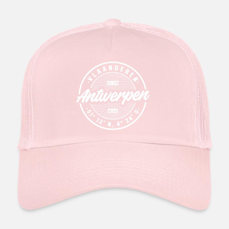 Insigne Belgique d’Anvers – Conception de la ville Casquette trucker 