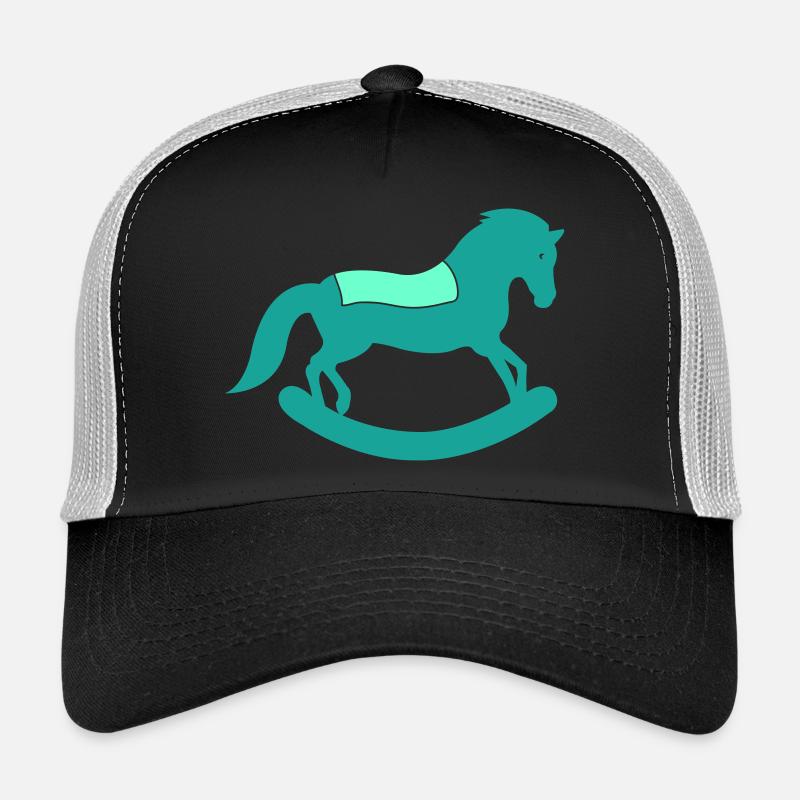 Cheval à bascule Casquette trucker 
