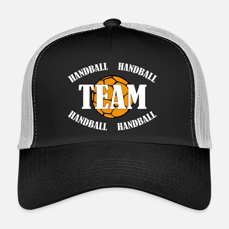 HANDBALL TEAM - Trucker Cap - Schwarz/Steingrau
