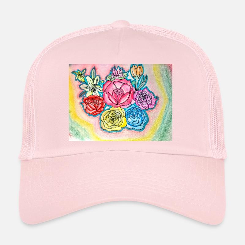 Flowers Trucker Cap