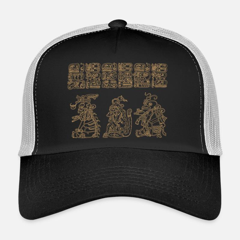 Glyphen der Maya Trucker Cap