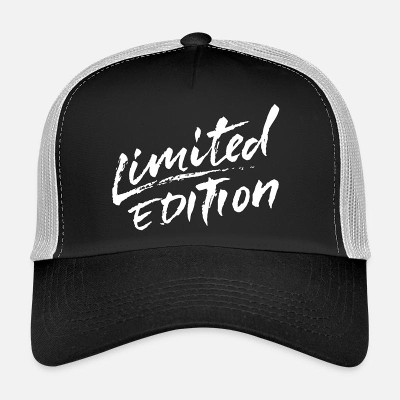 Limited Edition - Trucker Cap - Schwarz/Steingrau