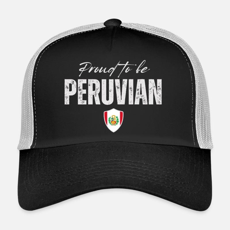 Fier Péruvien, Fabriqué au Pérou Casquette trucker 