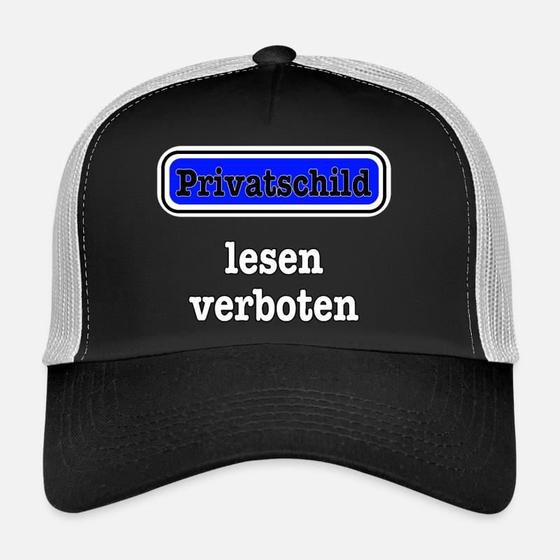 Privatschild Trucker Cap