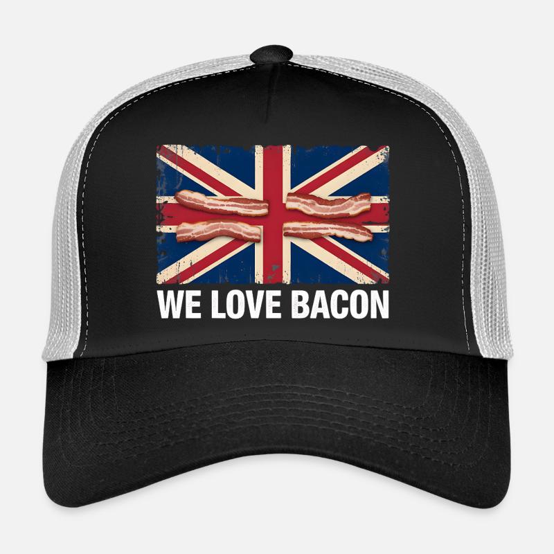 We Love Bacon UK Meme Trucker Cap