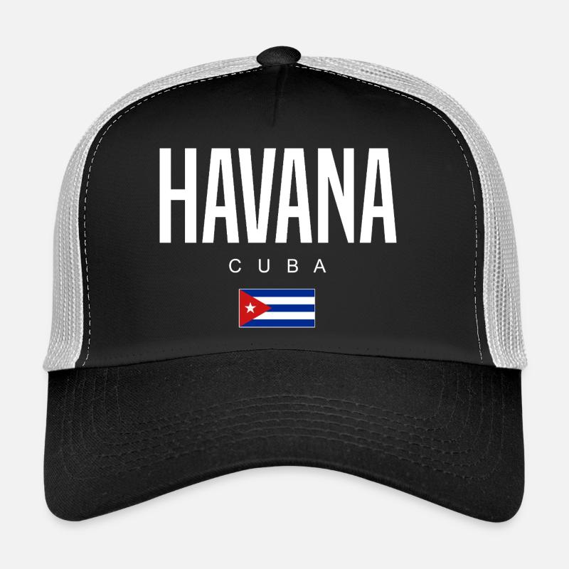 Havana Cuba Cubans Trucker Cap