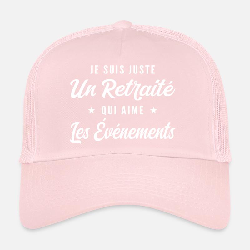 Retraité passionné d'Événements Casquette trucker 