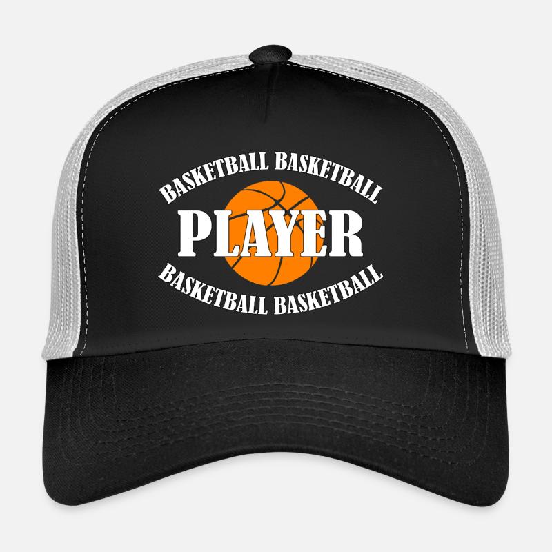 Basketball Player Trucker Cap