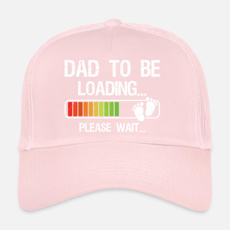 Expecting Dad Shirt Gift for Dad-To-Be Loading Trucker Cap