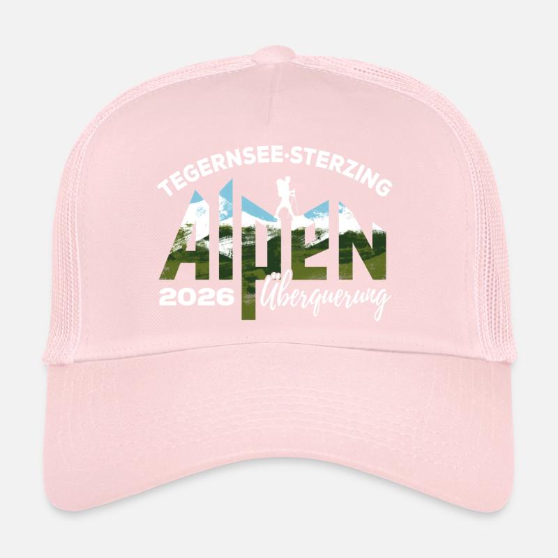 Alpenüberquerung 2026 Tegernsee Sterzing Wandern Trucker Cap