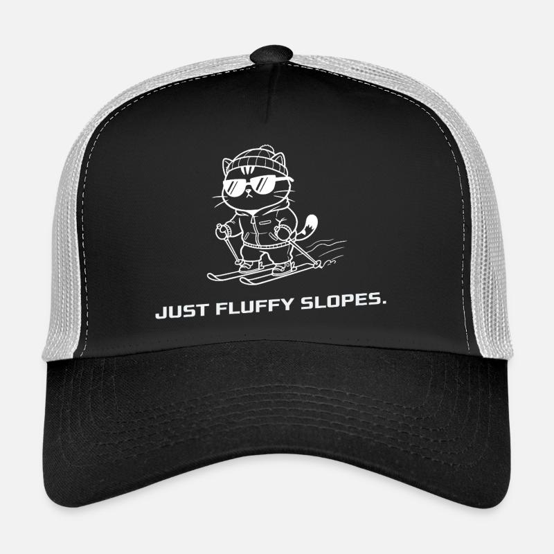 Ski Cat | Pentes duveteuses Casquette trucker 