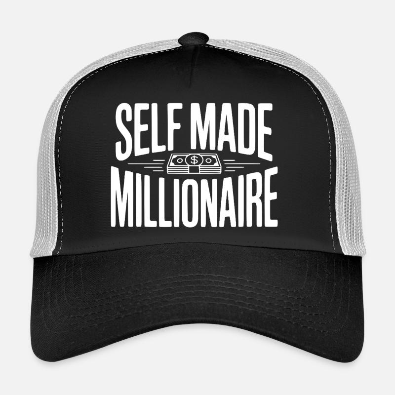 Millionnaire autodidacte Casquette trucker 