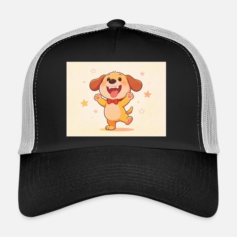 Es ist ein lustiger Hund - Trucker Cap - Schwarz/Steingrau