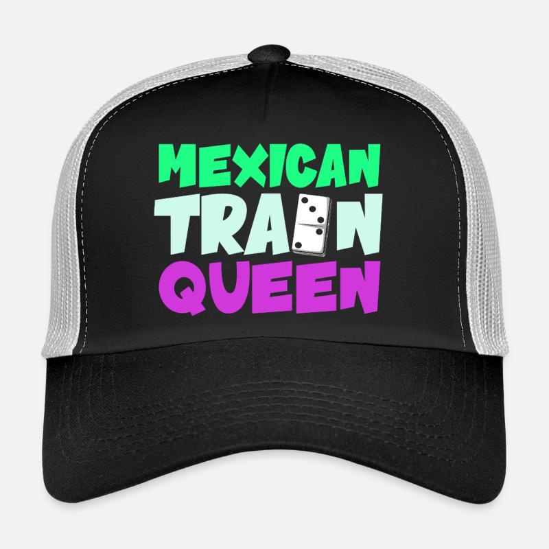 Mexican Train Domino Casquette trucker 