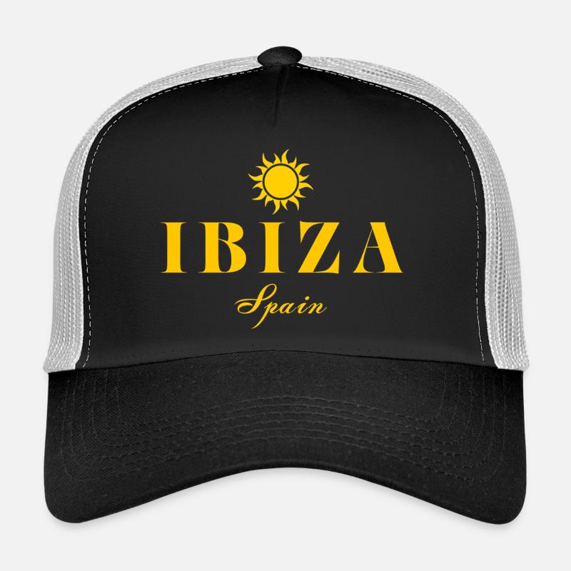 Ibiza Sun Logo Tee Trucker Cap