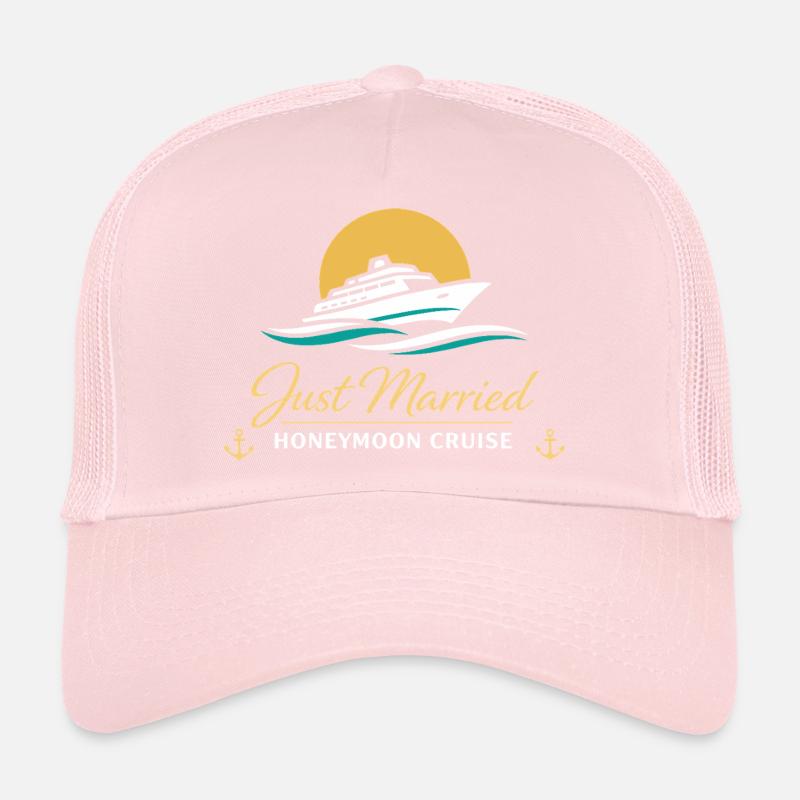 Lune de miel : couples cadeaux mariés Casquette trucker 