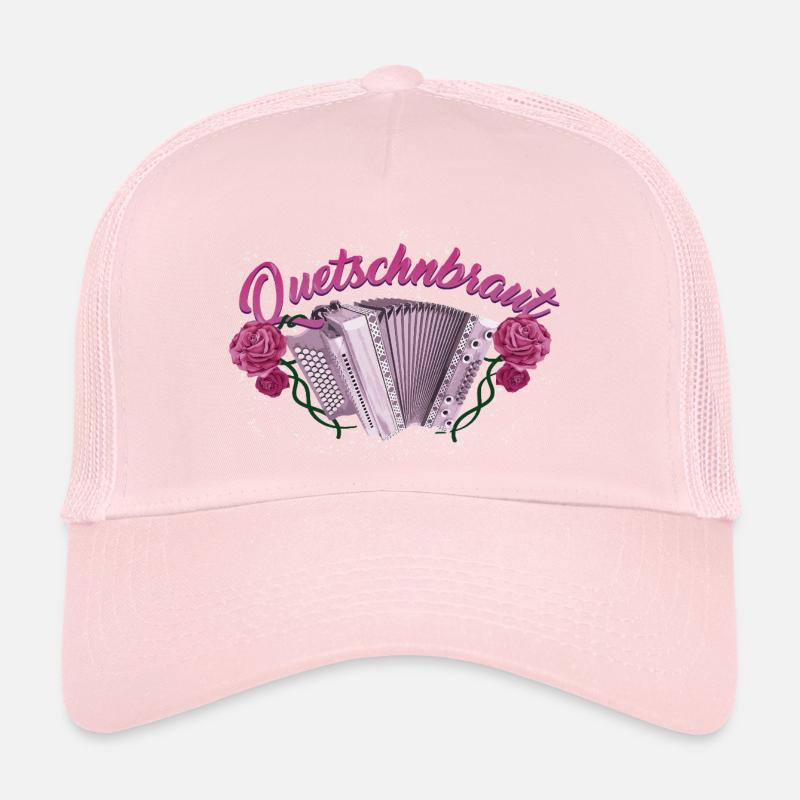 Squeeze Bride - Harmonica avec des roses Casquette trucker 