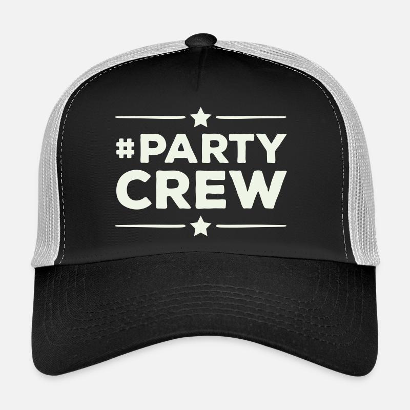 Party Crew Lettering Trucker Cap