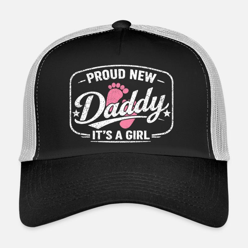 Werdender Papa & Vater, Geburt Tochter Mädchen Trucker Cap