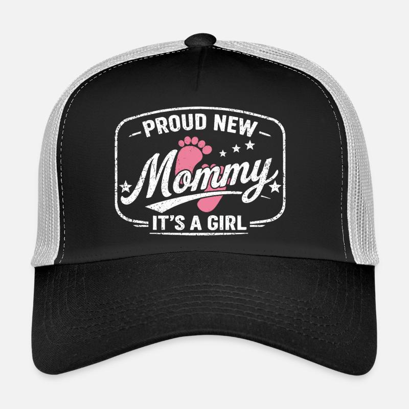 Werdende Mama & Mutter, Geburt Tochter Mädchen Trucker Cap