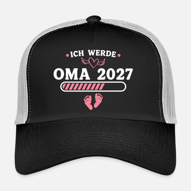 Ich werde Oma 2027 – Baby Ankündigung Geschenk Trucker Cap