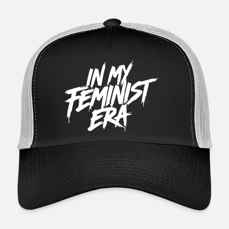 À mon époque féministe, blanc Casquette trucker 