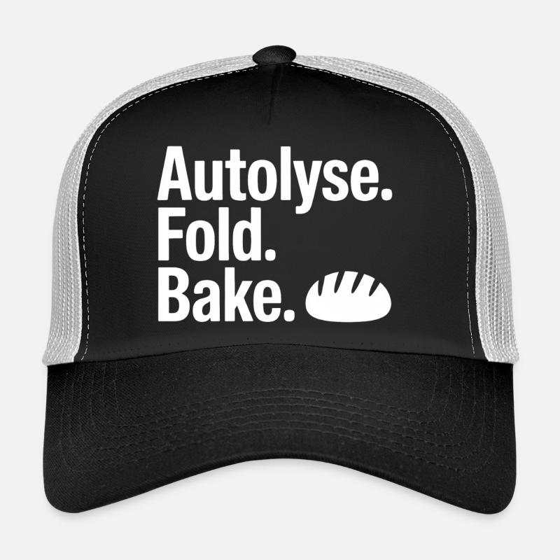 Autolyse Fold Backe Bread Kunst Trucker Cap