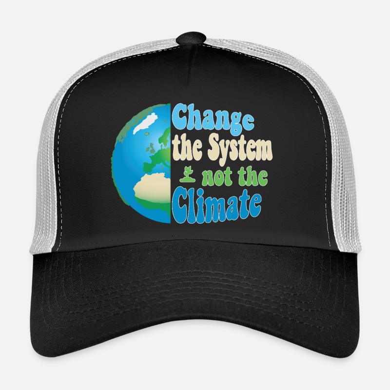 Changer le système, pas le climat Casquette trucker 
