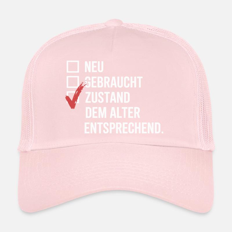 Zustand Dem Alter Entsprechend Oldtimer Geburtstag Trucker Cap