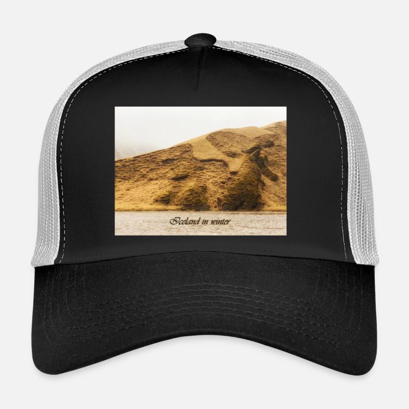L’Islande en hiver Casquette trucker 