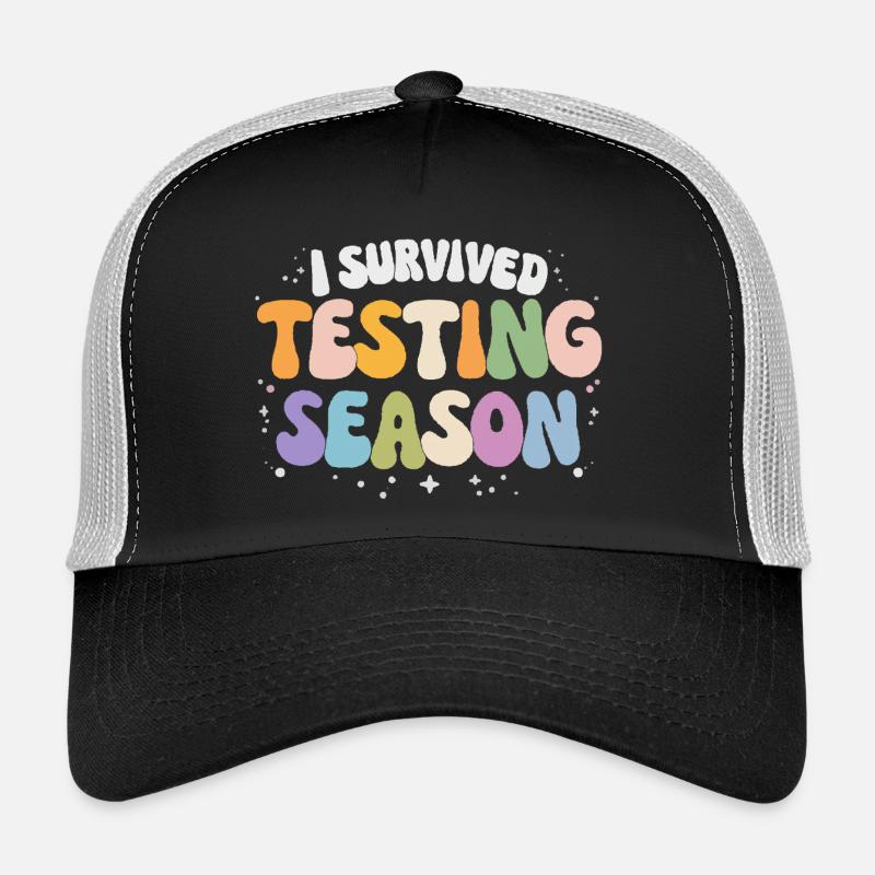 I survived the exam phase School Humor Trucker Cap