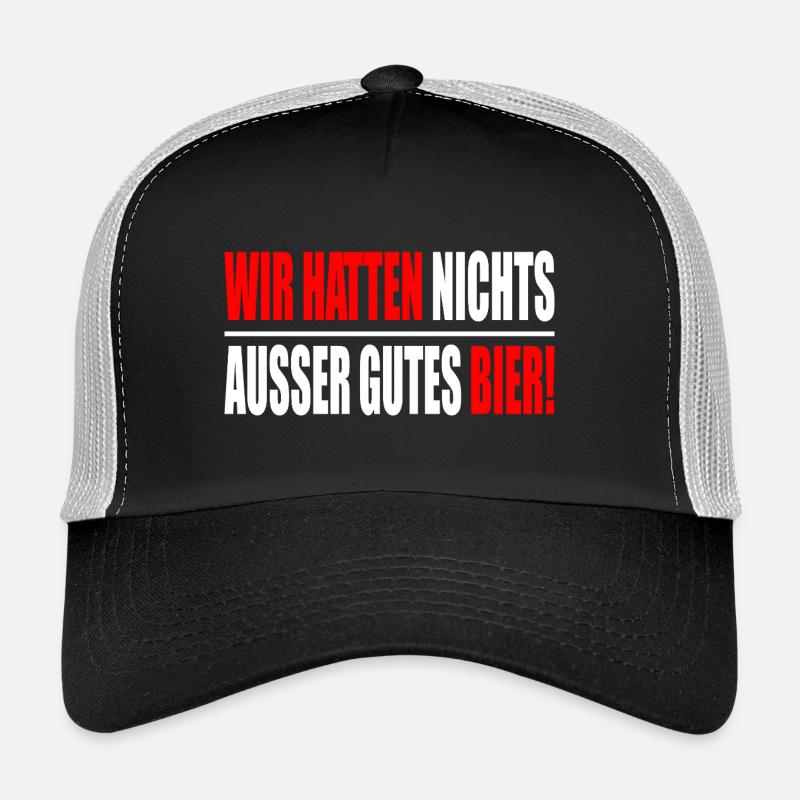 Ossi - DDR - Osten Sächsisch Geschenk - Trucker Cap - Schwarz/Steingrau