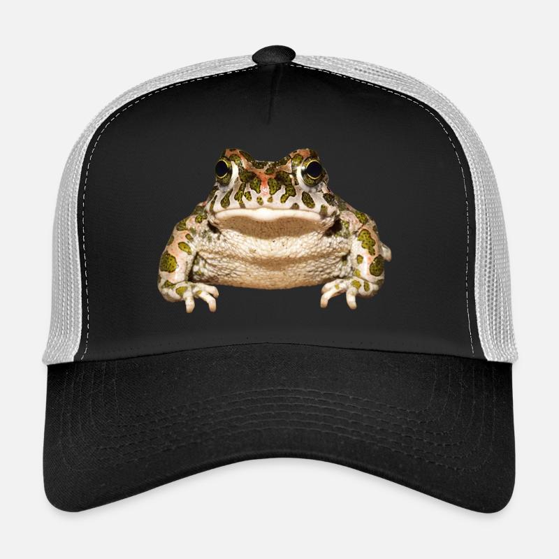 frog frog crocodile toad animal animals Trucker Cap