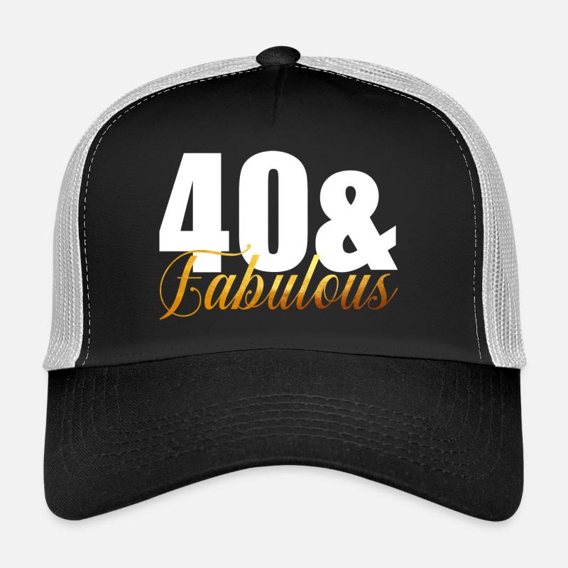 40 & Fabuleux Casquette trucker 