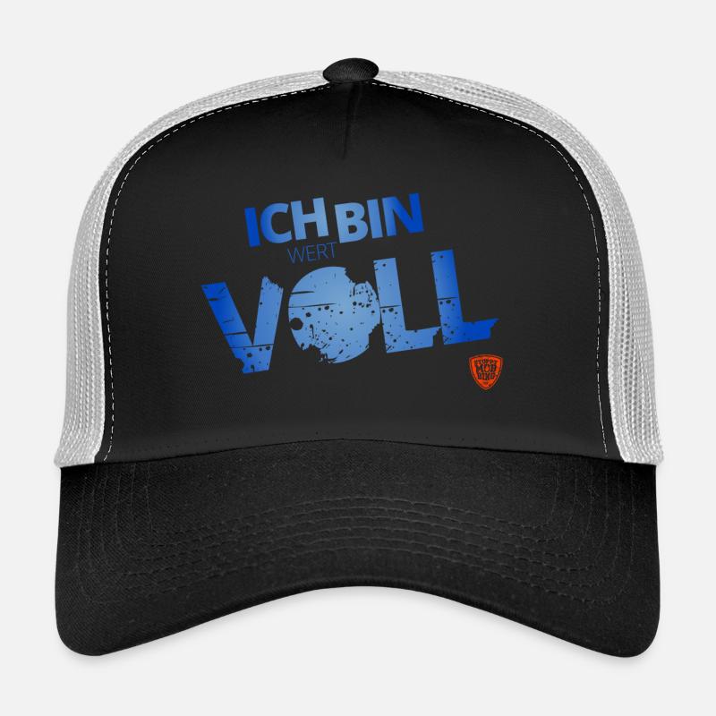 Je suis valeureux Casquette trucker 