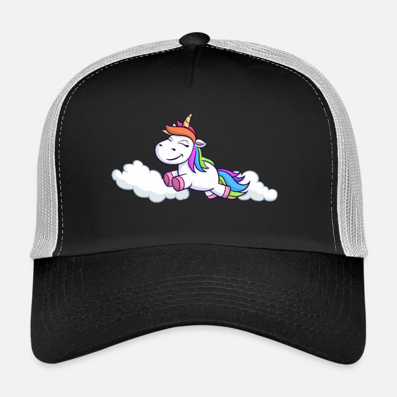 Unicorn - Trucker Cap - Schwarz/Steingrau