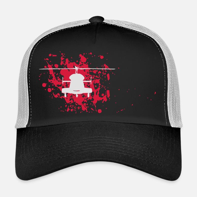 Hubschrauber im Blut Trucker Cap